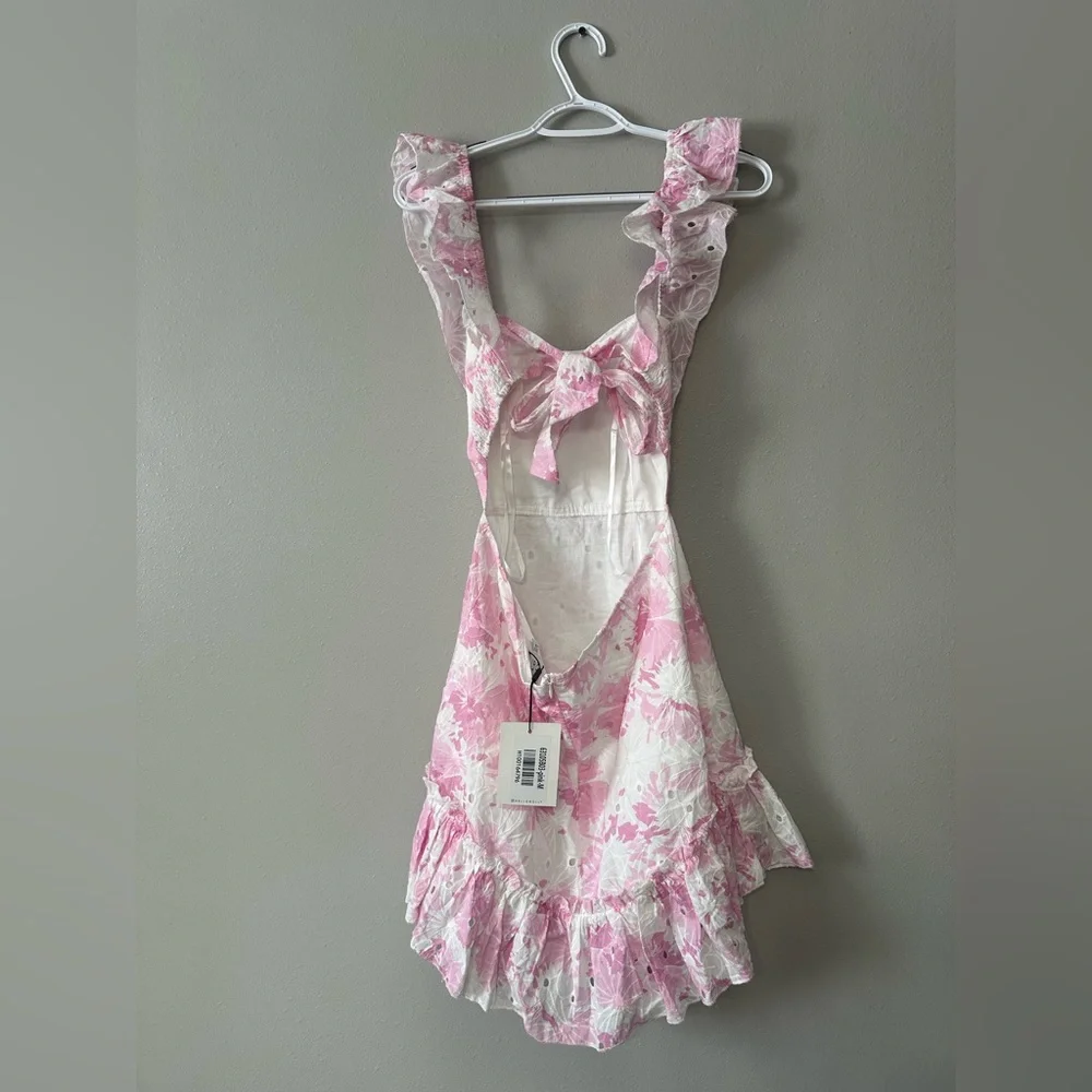 NWT Hello Molly MESSAGE IN A BOTTLE DRESS PINK - Picture 9 of 12
